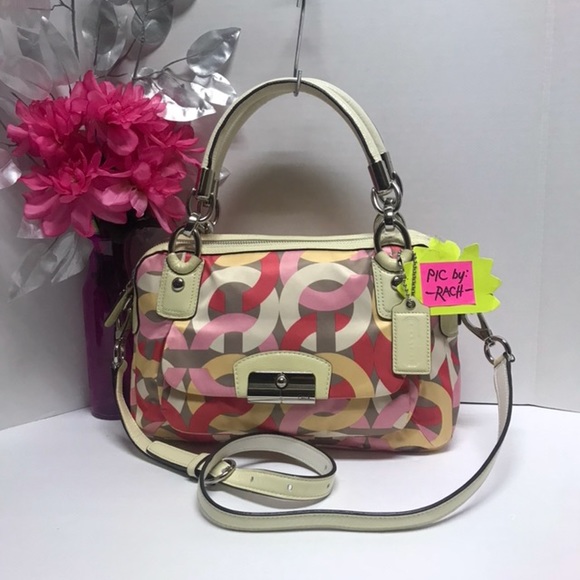 COACH KRISTIN 22744 Satchel HandBag Purse+Wristlet - Picture 2 of 12